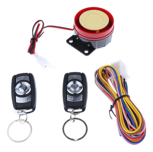 Sistema De Alarma De Motocicleta Universal Kit De Bocina De