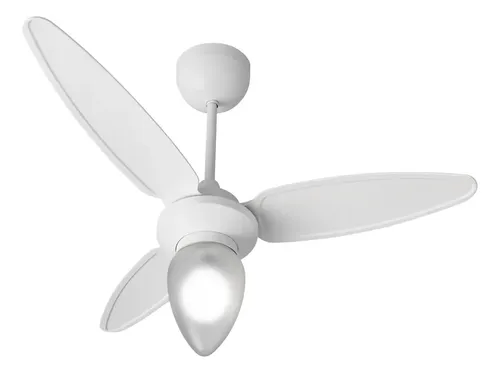 Ventilador De Teto Wind Inverter Bivolt Controle Remoto 96 Cm 60 Hz Branco 127/220v Plástico 3