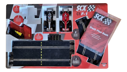 Scaletrix - Pista F1 + Pista Para Armar Un Ocho (Usado)