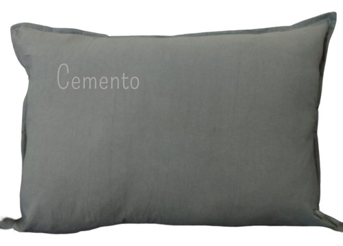 Imagen 7 de 9 de Funda Almohadón 70x50 Tusor Nórdico Decorativo Moderno Cama