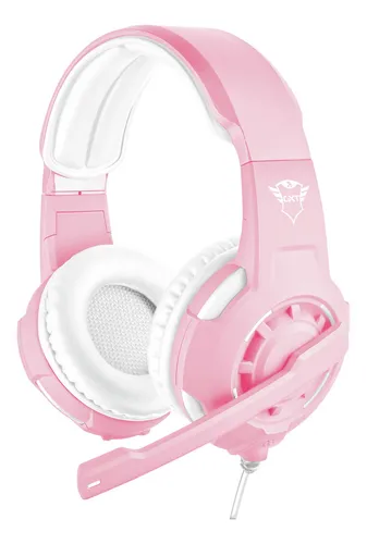 Fone de ouvido Gamer Headset Trust Radius GXT 310 Pink