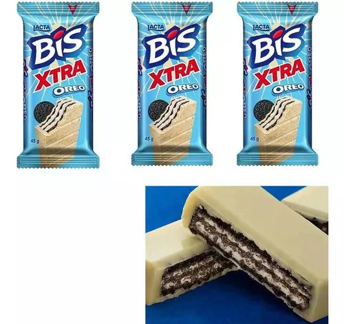 Chocolate Bis Xtra Oreo 45g Kit Com 3 Un