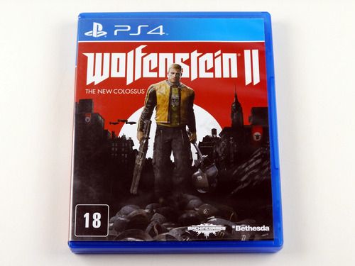 Wolfenstein Ii 2 The New Colossus Playstation 4 Ps4 Midia F.