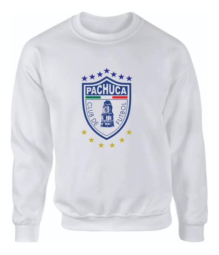 Sudadera Lisa Tuzos Del Pachuca Futbol Mexicano