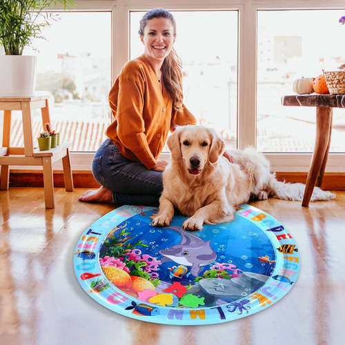 Tapete De Juego P Water Playmat Con Sensor De Agua Espeso Pa