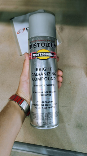 Rust-oleum Componente De Galvanizado Brillante En Spray