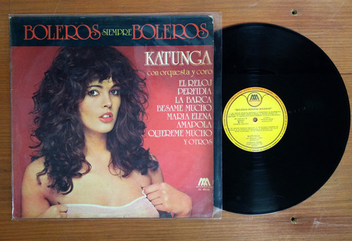 Katunga Boleros Siempre Boleros 1980 Disco Lp Vinilo