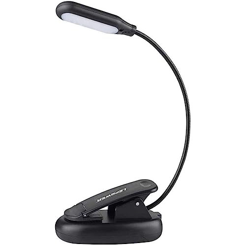 Luz De Libro Pinza/luz De Lectura/luz De Pinza 5 Led Cu...