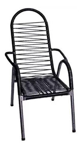 Cadeira De Fio Big Cadeiras Super Luxo - Preto Cor Preto Nome Do Desenho N.a