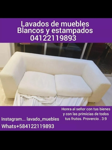 Lavado De Muebles Y Alfombras .