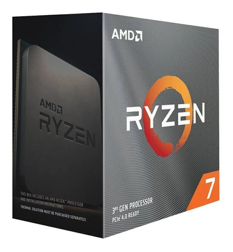 Micro Procesador Amd Ryzen 7 3800xt 4.7ghz Am4 8 Nucleos 32m