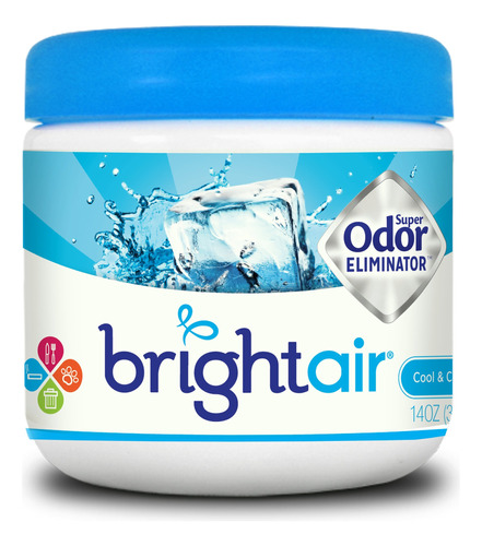 Bright Air - Ambientador Y Eliminador De Olores, Azul, Paque