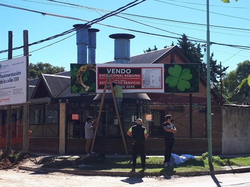 Salon De Fiestas / Parrilla, Estación De Servicio, Gran Esquina En Ranelagh, Acepto Bienes -financio A 2 Años