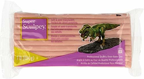 Sculpey Super Sculpturing Compound Caja De 1 Lb, Beige