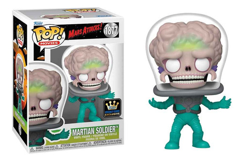 Funko Pop 1877 Mars Attacks Martian Soldier Specialty Series