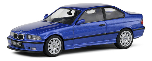 Bmw E36 Coupé M3 1999 1:43 Solido Azul