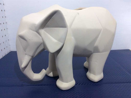 Elefante Figura Cerámica Geométric 25cm 