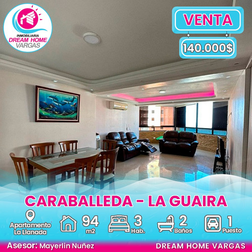 Apartamento En Venta  La Llanada Caraballeda  La Guaira