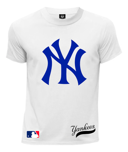 Camiseta Baseball Mlb Logo New York Yankees 