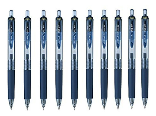 Bolígrafos Gel Uni-ball Signo Rt 0.38mm - Azul/negro - Pack 