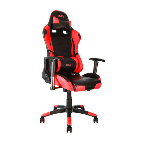 Silla Butaca Gamer Noganet Stratos Roja-negro Pc Ps4 