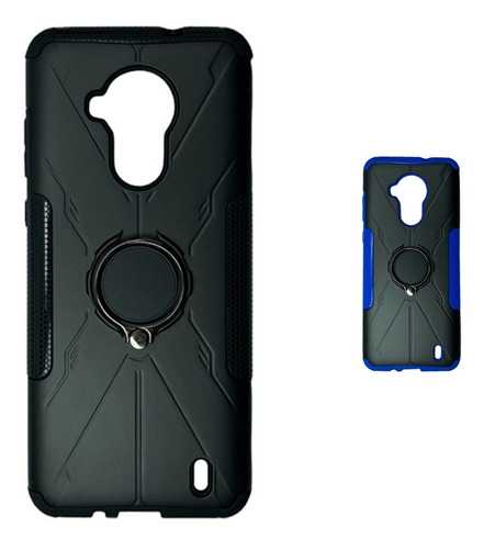 Funda Protector Para Nokia C30 Reforzada Con Anillo