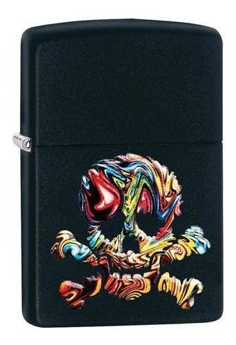 49187 Enc Zippo Calavera Multicolor