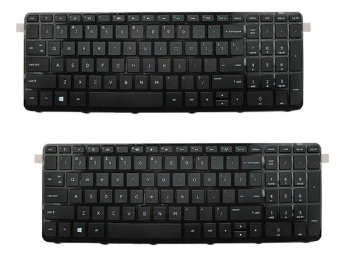 2x De Inglés . Uu. De Ordenador Portátil Keyboard Laptop