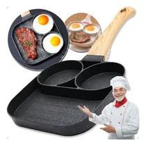 Comprar Frigideira Antiaderente Indução 3x1 Partes Ovo Hambúrguer