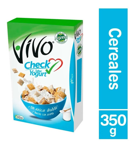 Cereal Vivo Check Sabor Yoghurt 350 G