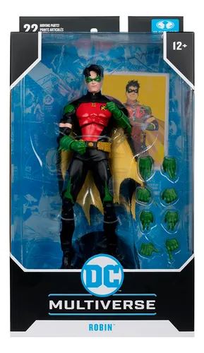 Dc Multiverse Robin Tim Drake - Mcfarlane Robot Negro