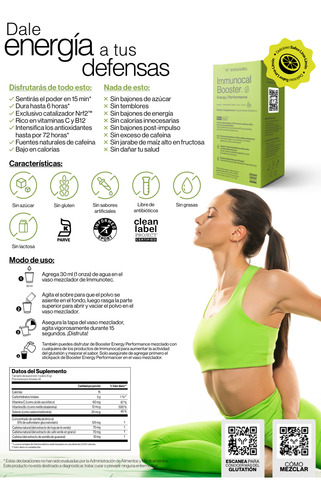 Immunotec - Immunocal Booster - 14 Un - Frutos Del Bosque Frutos Rojos