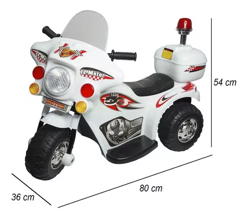 Mini Moto Elétrica Triciclo Criança Infantil Barato Veiculo