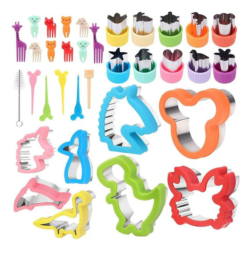 Conjunto De Moldes De Corte Em Relevo De Desenho Animado De