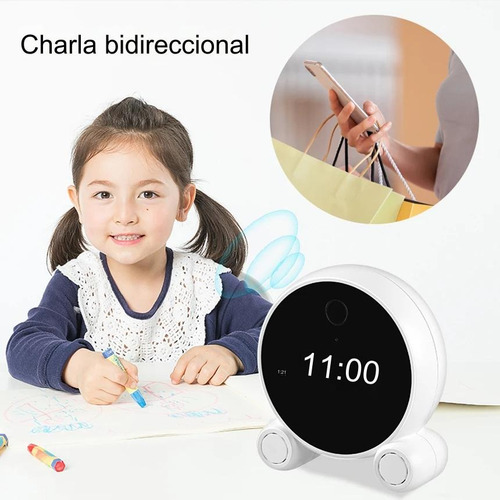Reloj + Cámara Tuya Smartlife Con Wifi