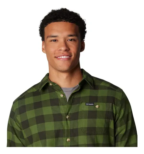 Camisa M/l Columbia Cornell Woods Para Hombre