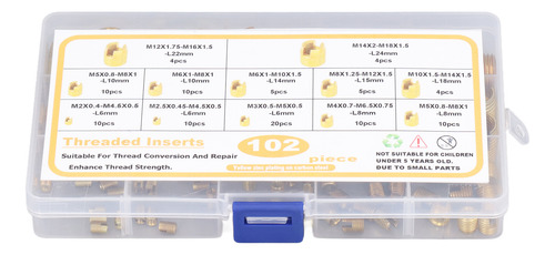 Insertos De Rosca Autorroscantes M2m14 Quick High, 102 Unida
