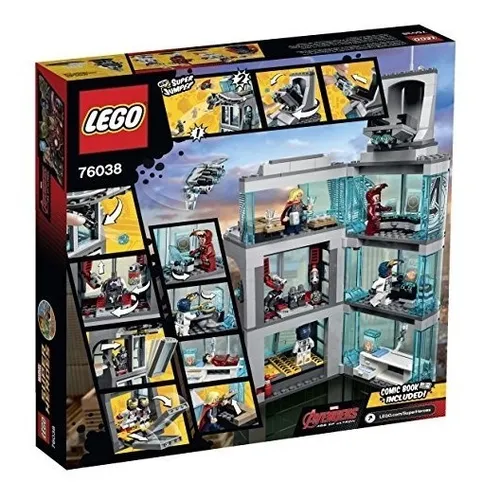 Lego ataque a la torre de los vengadores hotsell