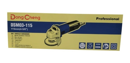 Pulidora Eléctrica Industrial 4 1/2 Dsm03-115 Dongcheng