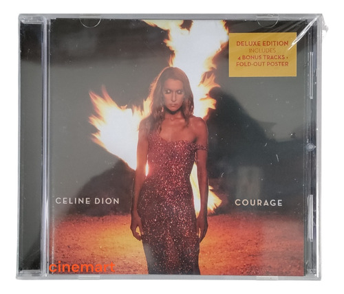 Celine Dion Courage Disco Cd Nuevo