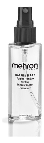 Spray Fijador De Maquillaje Barrier Spray 2oz. Mehron Tono Translúcido