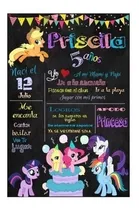 Comprar Kit Imprimible Pizarra Little Pony Textos Editables- S