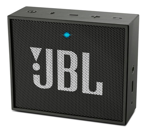 Alto-falante JBL Go portátil com bluetooth waterproof black 