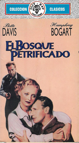 El Bosque Petrificado Vhs Bette Davis Humphrey Bogart