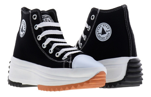 Imagen 1 de 4 de Tenis Casuales Con Plataforma Chunky Mujer Dama Erez