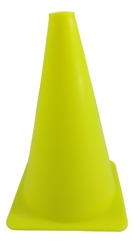 10-conos Para Entrenamiento 23 Cm Color Amarillo