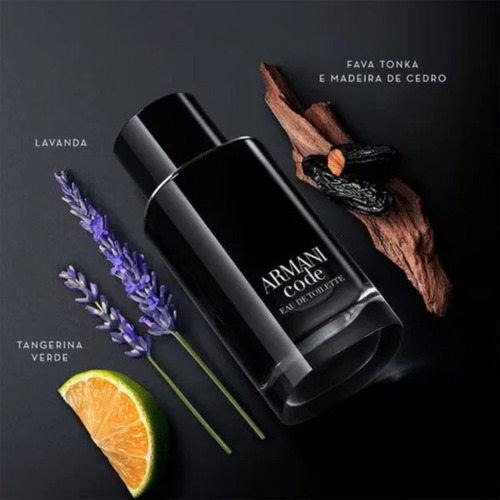Kit Perfume Masculino Armani Code De Giorgio Armani Eau De Toilette 125ml E Shower Gel 75ml