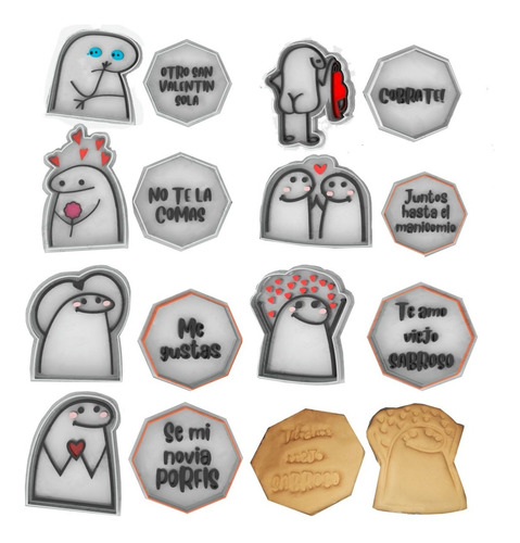 Cortador Galletas Deformito Set 7pz