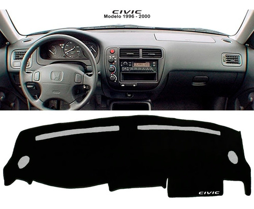 Cubretablero Bordado Honda Civic Modelo 1996 - 2000