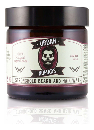 Urban Nomads Best Beard Balm & Wax, Fuerte Sujeción, Acondic